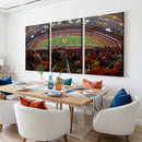 Syracuse University Orange Football Canvas Print, Football
