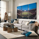 Texas Tech Red Raiders Canvas, Framed Football Team Print -