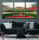 Texas Tech Red Raiders Football Team Print - Lubbock Jones