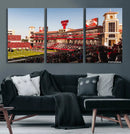 Jones AT&T Stadium Texas Tech Red Raiders Wall Art | Large