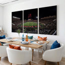 Framed Texas Tech Red Raiders Stadium Canvas, Texas Tech Red