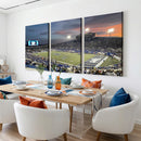 Memphis Tigers Football Team Print - Memphis Simmons Bank