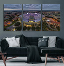 The Louisiana State University Tigers Football Team Print -