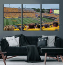 Puskar Stadium Canvas Print Wall Art - Morgantown Print -