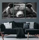 Resting Grizzly 399 Bear Canvas Print | Ready to Hang Wall