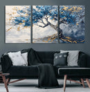Abstract Tree Painting Canvas Wall Art | Tree of Life