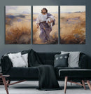 Jesus the Good Shepherd Wall Art Canvas Print - Lost Lamb