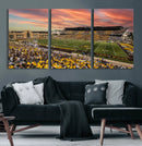 University of Wyoming Cowboys Football Team Print - Laramie by MyGreatCanvas | Canvas Wall Art Prints | Photo Prints & Wall Decor