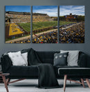 University of Wyoming Cowboys Football Team Print - Laramie by MyGreatCanvas | Canvas Wall Art Prints | Photo Prints & Wall Decor