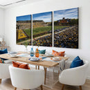University of Wyoming Cowboys Football Team Print - Laramie