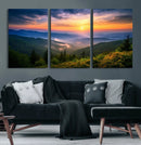 Majestic Mountain Sunrise Print | Landscape Wall Art | by MyGreatCanvas | Canvas Wall Art Prints | Photo Prints & Wall Decor