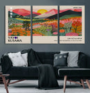 Old Barn Wall Art Canvas Print – Framed Rustic Moody Farm