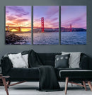 Golden Gate Bridge Wall Art Canvas Print – Framed San by MyGreatCanvas | Canvas Wall Art Prints | Photo Prints & Wall Decor