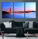Golden Gate Bridge Wall Art Canvas Print – Framed San by MyGreatCanvas | Canvas Wall Art Prints | Photo Prints & Wall Decor