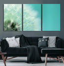 DANDELION Flower Wall Art Canvas Print, Canvas Dandelion by MyGreatCanvas | Canvas Wall Art Prints | Photo Prints & Wall Decor