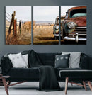 Classic Cars Vintage Wall Art Canvas Print