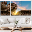 Buddha Statue and Daylight Wall Art, Buddha Statue Wall Art by MyGreatCanvas | Canvas Wall Art Prints | Photo Prints & Wall Decor