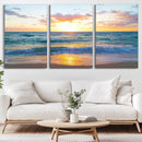 Coastal Wall Art - Vintage World Map Canvas Print with