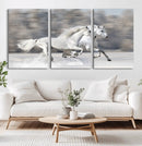 The White Horses Wall Art, Framed White Horses Wall Art