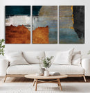 Modern Abstract Canvas Art Canvas Print - Framed and Ready