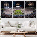 Penn Stadium Football Wall Art Canvas Print, Pennsylvania