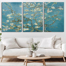 Vincent Van Gogh's Almond Blossom Abstract Wall Art Canvas,