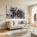 RedBull Formula 1 Canvas Wall Art Print