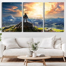 Legend of Zelda Breath of the Wild Game Wall Art Canvas, by MyGreatCanvas | Canvas Wall Art Prints | Photo Prints & Wall Decor