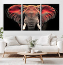 Elephant Wall Art Canvas Print