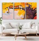 High-Quality Giclee Canvas Print – Framed Calvin Wall Art