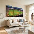 Angel Stadium Aerial Canvas Print – Los Angeles Angels