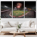 Fireworks at Angel Stadium – Los Angeles Angels Canvas