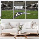 Dallas Cowboys Football Team Print - Arlington AT&T Stadium by MyGreatCanvas | Canvas Wall Art Prints | Photo Prints & Wall Decor