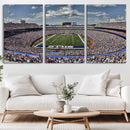 Buffalo Bills Highmark Stadium Wall Art Canvas Print - Bills