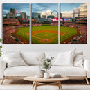 Busch Stadium Wall Art Print | St. Louis Cardinals Baseball