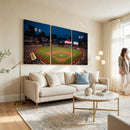 St. Louis Cardinals Baseball Team Print - Busch Stadium Wall