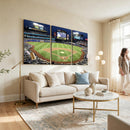Citi Field Wall Art Print | 3-Panel New York Mets Baseball