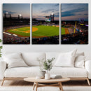 Philadelphia Phillies Baseball Team Print - Citizens Bank by MyGreatCanvas | Canvas Wall Art Prints | Photo Prints & Wall Decor