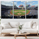 New York Mets Baseball Team Print - Citi Field Stadium Wall
