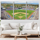 Citi Field Wall Art Print | 3-Panel New York Mets Baseball