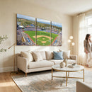Citi Field Wall Art Print | 3-Panel New York Mets Baseball