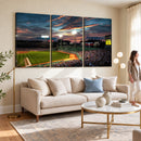 Fenway Park Wall Art Canvas Print | Large Baseball Stadium