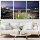 New England Patriots Football Team Print - Foxborough by MyGreatCanvas | Canvas Wall Art Prints | Photo Prints & Wall Decor