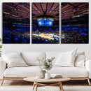 Madison Square Garden Basketball Print Canvas- Madison