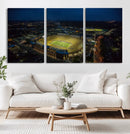 Michigan Wolverines Football Team Print - Michigan Stadium