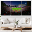Houston Astros Baseball Print Canvas - Houston Minute Maid
