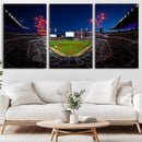 Truist Park Atlanta Braves Baseball Stadium Wall Art Print |