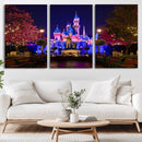 Castle Large Wall Art Disney Magic Kingdom Kids Room Decor -