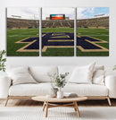 Football Stadium Wall Art – Framed Sports Field Canvas by MyGreatCanvas | Canvas Wall Art Prints | Photo Prints & Wall Decor
