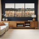 Rustic Field Landscape Wall Art Print, Giclee Canvas Wall